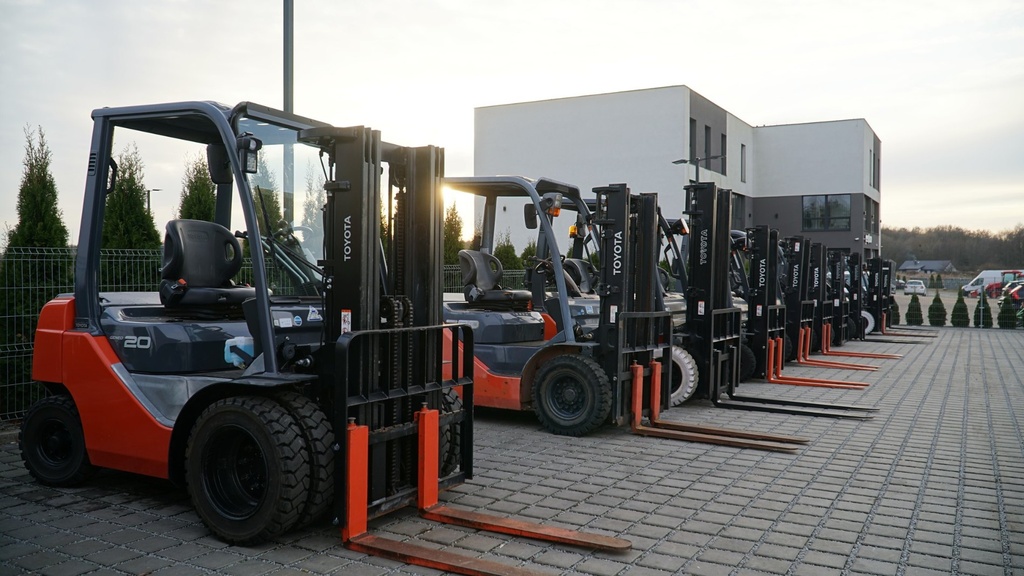 Wózek widłowy używany Toyota 02-8FG25 /#912/