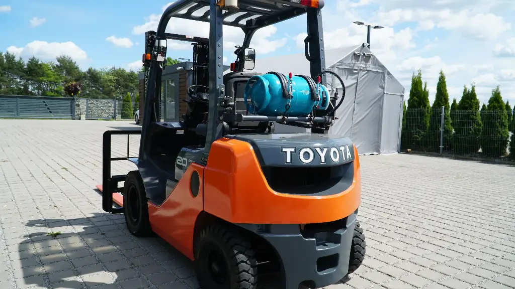 Wózek widłowy używany Toyota 02-8FG20 #1101
