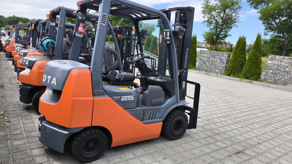 Wózek widłowy używany Toyota 02-8FGK25 /#1301/