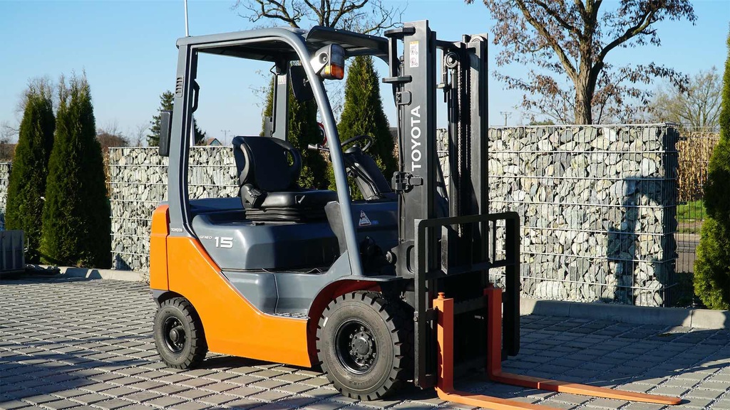 Použitý Vysokozdvižný Vozík  Toyota 02-8FGL15 /#496/