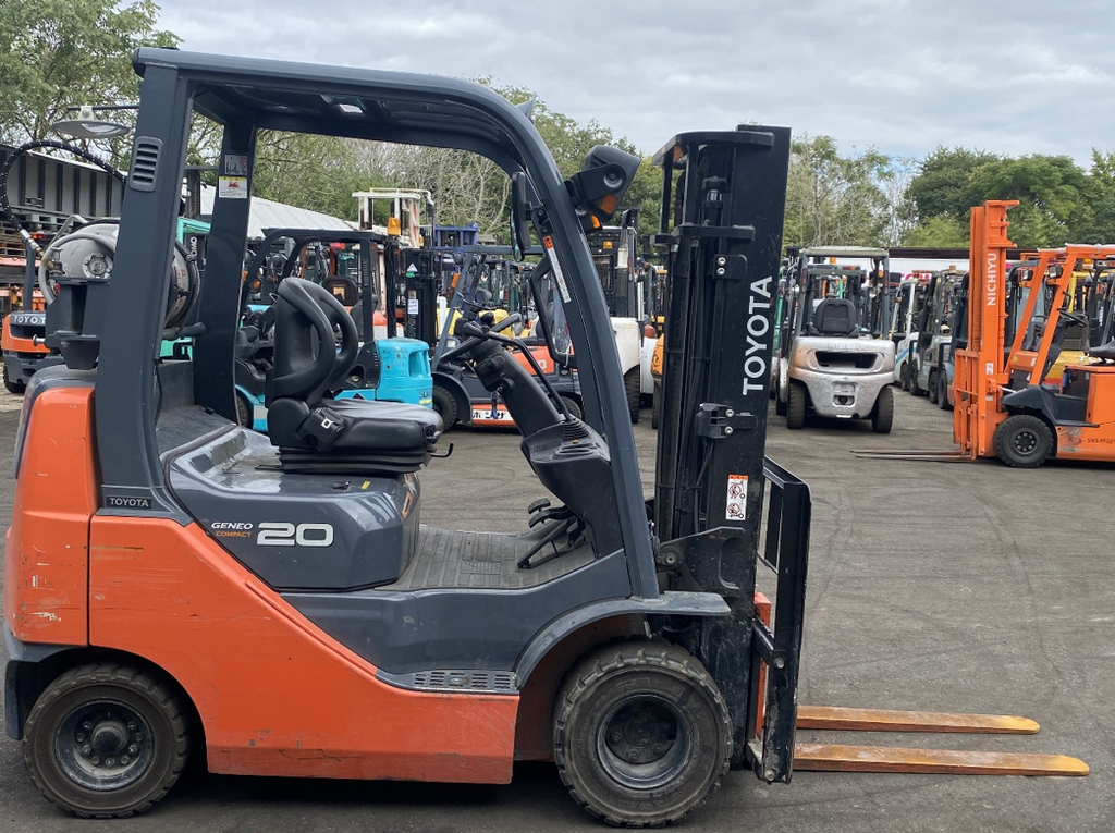 Used Forklift Toyota 02-8FGK20  /#493/