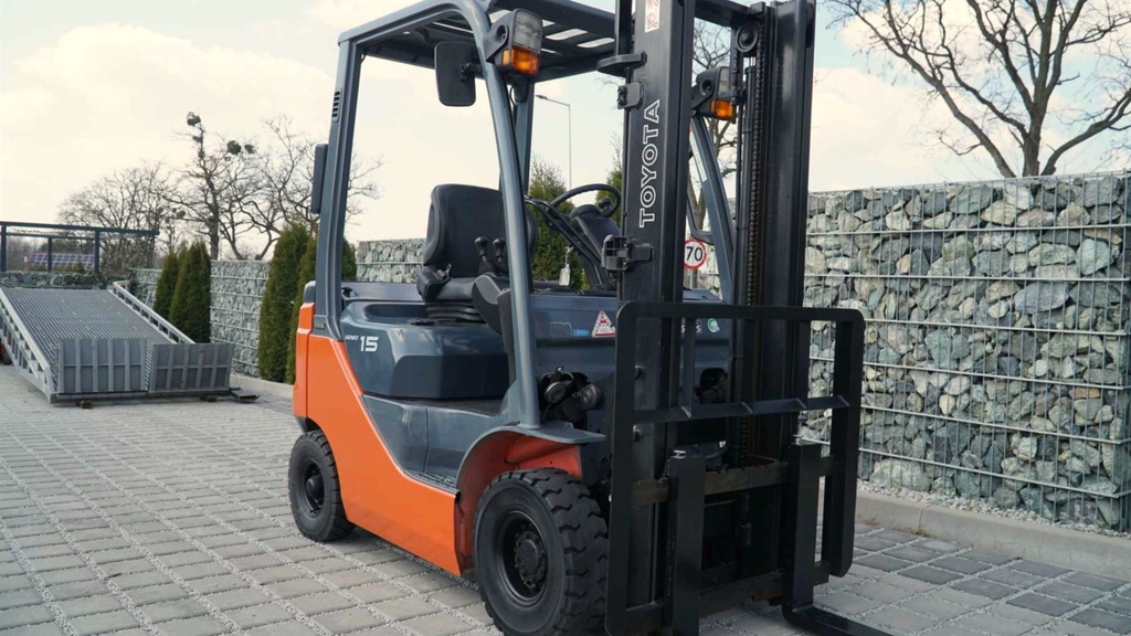 Used Forklift Toyota  8FGL15 /#604/