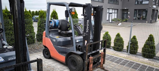 Used Forklift Toyota  02-8FGL15 /#607/