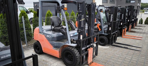 Wózek widłowy używany Toyota 8FGL20 /#608/